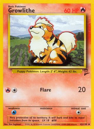 Growlithe (42)/130 Uncommon