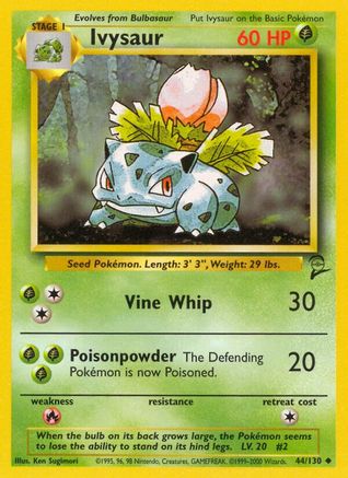 Ivysaur (44)/130 Uncommon
