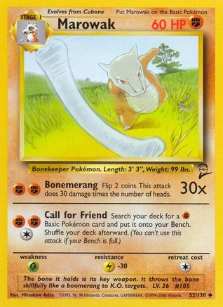 Marowak (52)/130 Uncommon