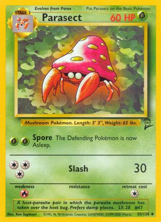 Parasect (55)/130 Uncommon