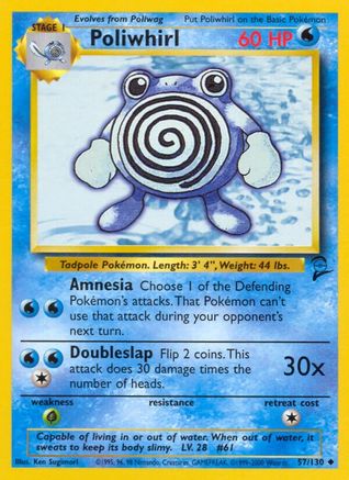 Poliwhirl (57)/130 Uncommon