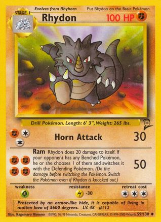 Rhydon (59)/130 Uncommon