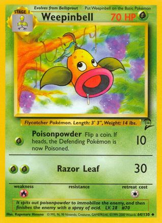 Weepinbell (64)/130 Uncommon