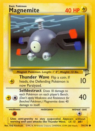 Magnemite (79)/130 Common