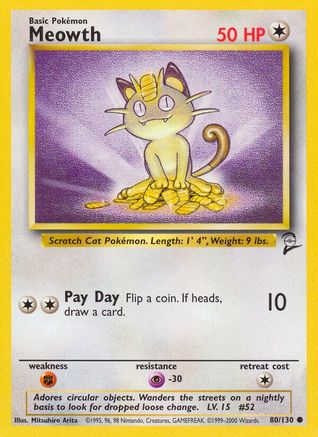 Meowth (80)/130 Common