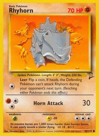Rhyhorn (90)/130 Common