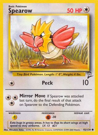 Spearow (92)/130 Common