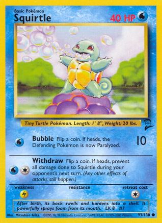 Squirtle (93)/130 Common