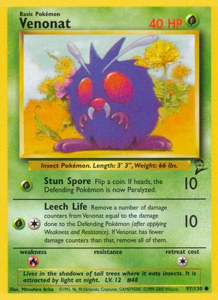 Venonat (97)/130 Common