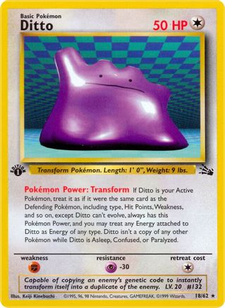 Ditto (18) (18)/62 Rare 1st Edition