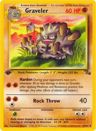 Graveler (37)/62 Uncommon Unlimited