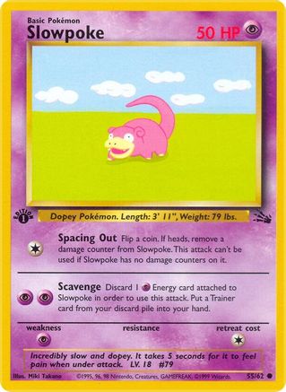 Slowpoke (55)/62 Common Unlimited
