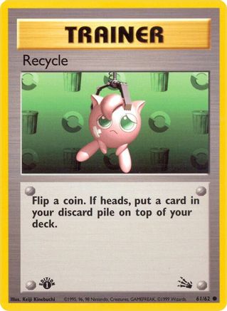Recycle (61)/62 Common 1st Edition
