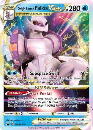 Origin Forme Palkia VSTAR (SWSH254)/307 Promo Holofoil