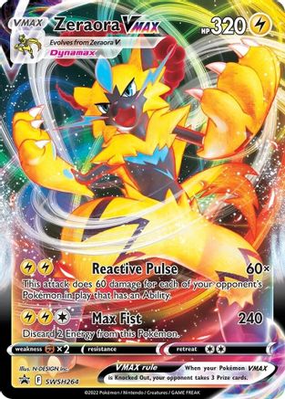 Zeraora VMAX - SWSH264 (SWSH264)/307 Promo Holofoil