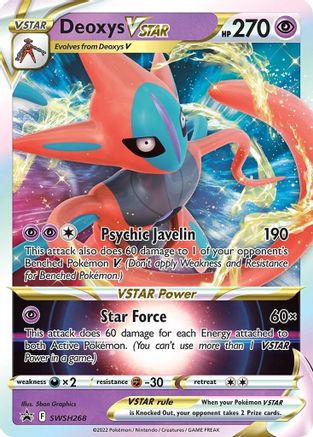 Deoxys VSTAR - SWSH268 (SWSH268)/307 Promo Holofoil