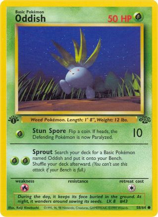 Oddish (58)/64 Common Unlimited