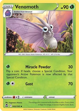 Venomoth (2)/195 Uncommon