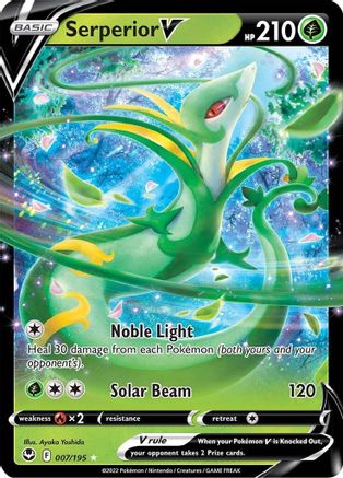 Serperior V (7)/195 Ultra Rare Holofoil