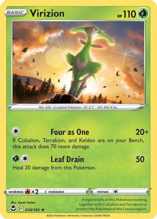 Virizion (14)/195 Rare