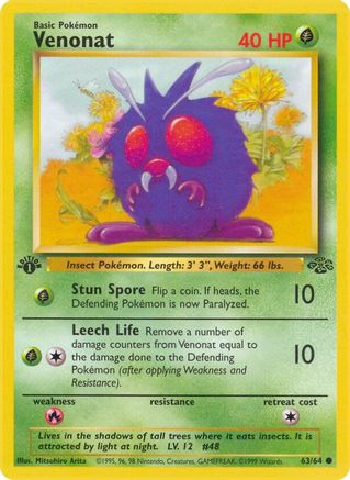 Venonat (63)/64 Common Unlimited