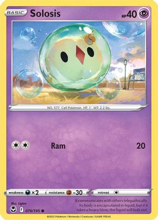 Solosis (76)/195 Common Reverse Holofoil
