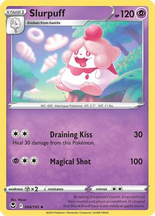 Slurpuff (84)/195 Uncommon Reverse Holofoil
