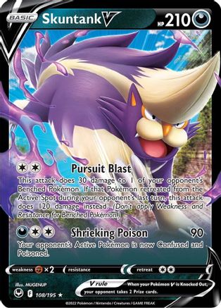 Skuntank V (108)/195 Ultra Rare Holofoil