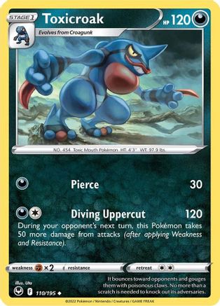 Toxicroak (110)/195 Uncommon