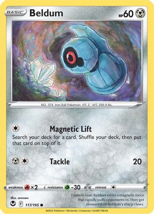 Beldum (117)/195 Common Reverse Holofoil