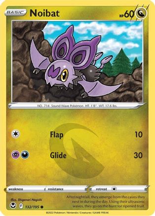Noibat (132)/195 Common Reverse Holofoil