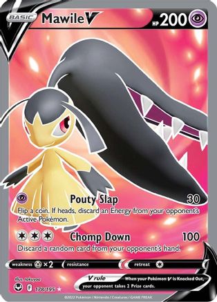 Mawile V (Full Art) (178)/195 Ultra Rare Holofoil