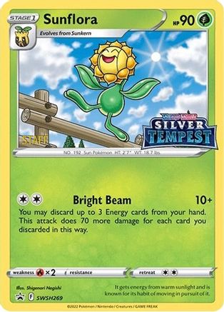 Sunflora - SWSH269 (Prerelease) [STAFF] (SWSH269) Promo Holofoil