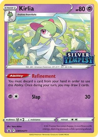 Kirlia - SWSH271 (Prerelease) [STAFF] (SWSH271) Promo Holofoil