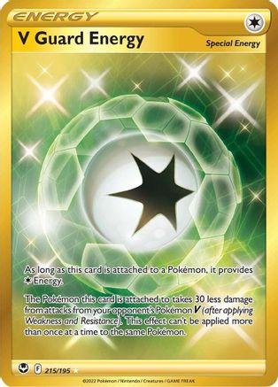 V Guard Energy (Secret) (215)/195 Secret Rare Holofoil