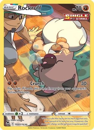 Rockruff (TG07)/30 Ultra Rare Holofoil