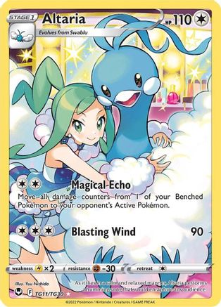 Altaria (TG11)/30 Ultra Rare Holofoil