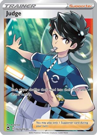 Judge (TG25)/30 Ultra Rare Holofoil