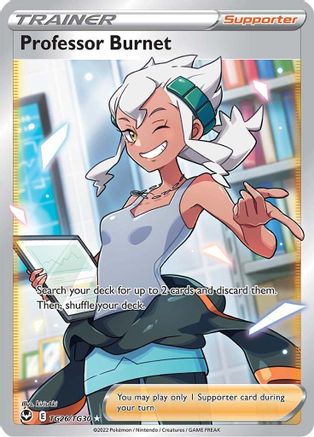 Professor Burnet (TG26)/30 Ultra Rare Holofoil