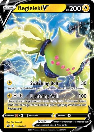 Regieleki V - SWSH280 (SWSH280)/307 Promo Holofoil
