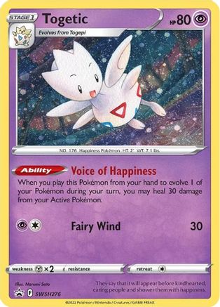 Togetic - SWSH276 (SWSH276)/307 Promo Holofoil