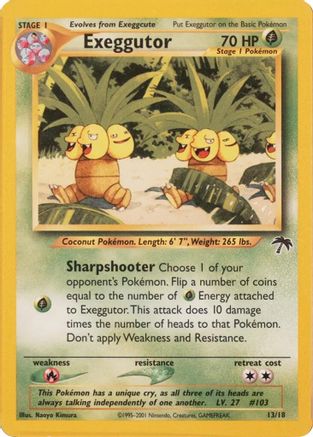Exeggutor (13)/18 Promo