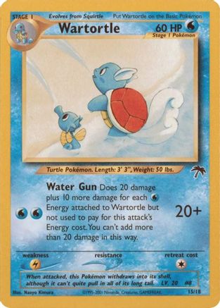 Wartortle (15)/18 Promo