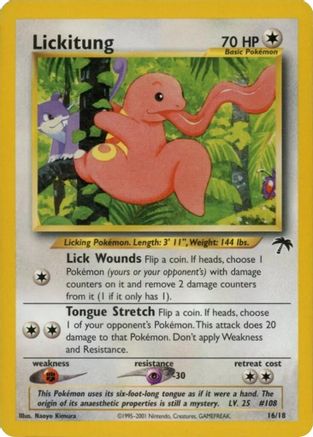 Lickitung (16)/18 Rare