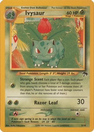 Ivysaur (5)/18 Promo