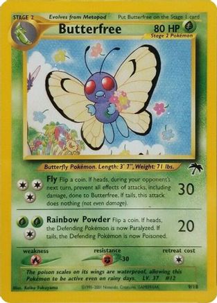 Butterfree (9)/18 Promo