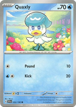 Quaxly (52) Common Reverse Holofoil