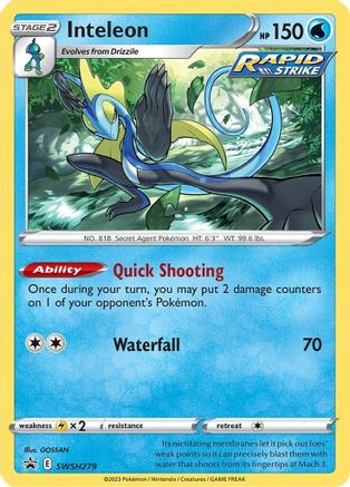 Inteleon - SWSH279 (SWSH279)/307 Promo Holofoil