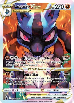 Lucario VSTAR - SWSH291 (SWSH291)/307 Promo Holofoil