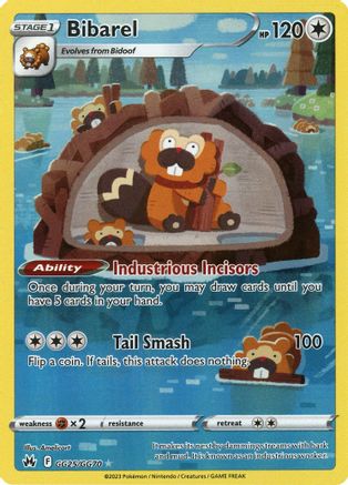 Bibarel (GG25)/70 Ultra Rare Holofoil